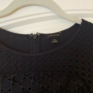 Navy blue Ann Taylor dress size 8